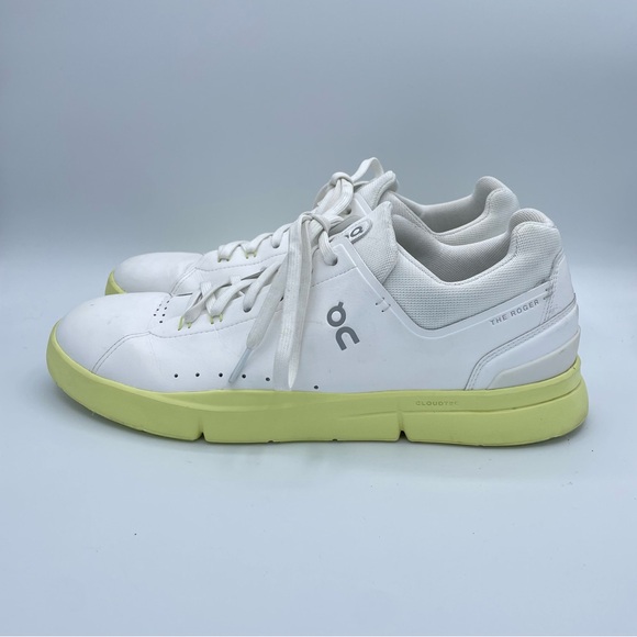 On Running The Roger Advantage Sneaker 11 White/Hay - Picture 6 of 16